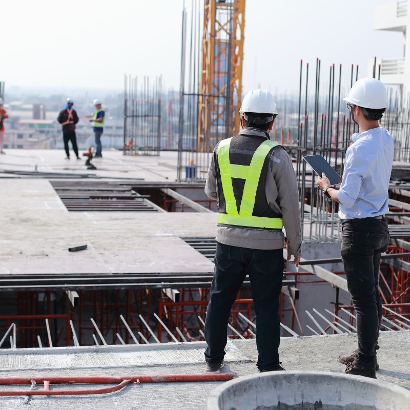 Hochbau Baustelle Schweiz